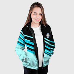 Куртка с капюшоном женская Chelsea sport fc, цвет: 3D-черный — фото 2