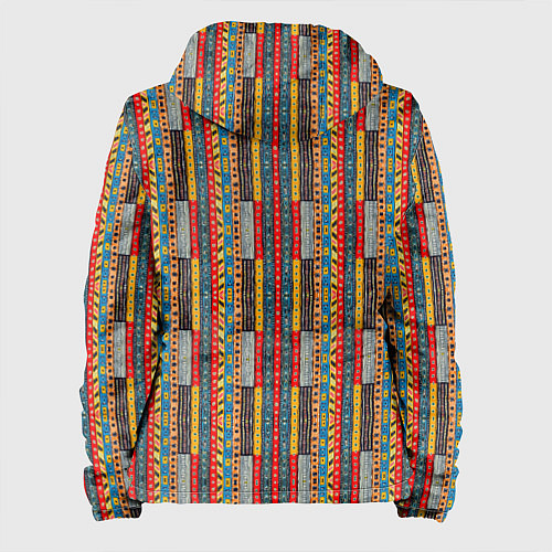 Женская куртка Африканские полоски / 3D-Черный – фото 2