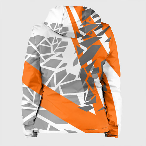 Женская куртка Racing texture / 3D-Черный – фото 2