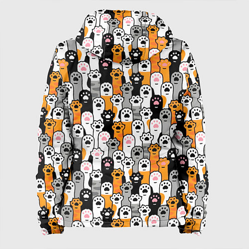 Женская куртка Кошачьи лапы / 3D-Черный – фото 2