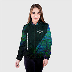 Куртка с капюшоном женская Tokyo Revengers glitch blue, цвет: 3D-черный — фото 2