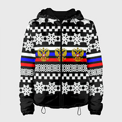 Женская куртка Rusiia winter pattern