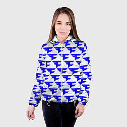 Куртка с капюшоном женская FaZe Clan pattern team, цвет: 3D-белый — фото 2
