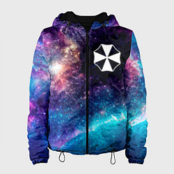 Куртка с капюшоном женская Resident Evil space game, цвет: 3D-черный