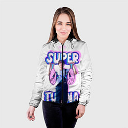 Куртка с капюшоном женская BTS Super Tuna, цвет: 3D-черный — фото 2