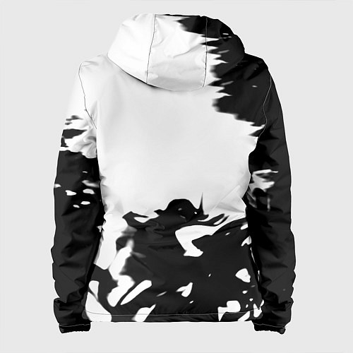 Женская куртка Juventus smoke black fire / 3D-Черный – фото 2