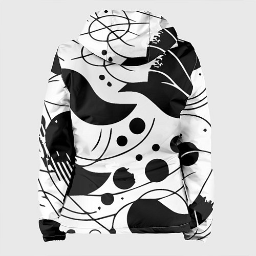 Женская куртка Fashion abstraction - ai art fantasy / 3D-Черный – фото 2