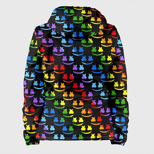 Женская куртка Marshmello dj colors / 3D-Черный – фото 2