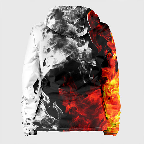 Женская куртка Битва дыма и огня / 3D-Черный – фото 2