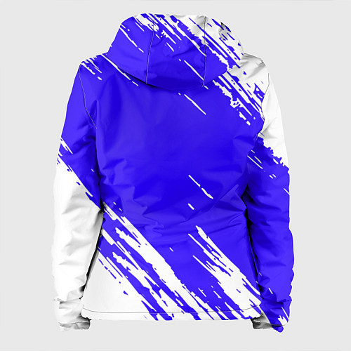 Женская куртка Half life белые краски / 3D-Черный – фото 2