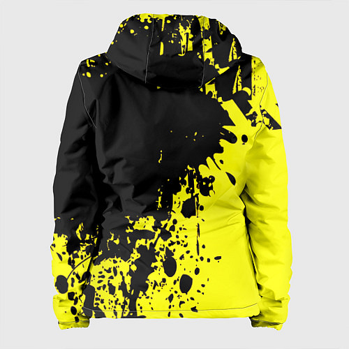 Женская куртка Манчестер Юнайтед краски / 3D-Черный – фото 2