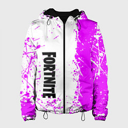 Куртка с капюшоном женская Fortnite pink color, цвет: 3D-черный