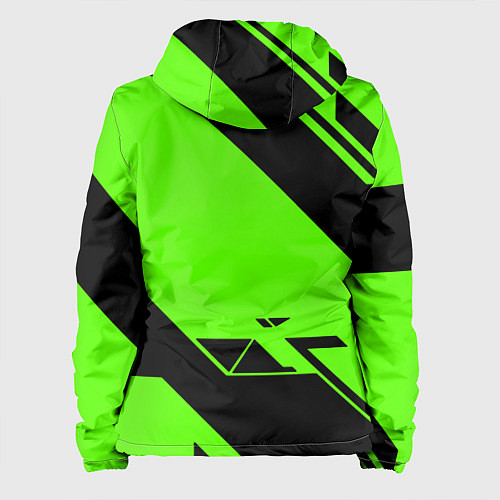 Женская куртка The Elder Scrolls geometry steel / 3D-Черный – фото 2