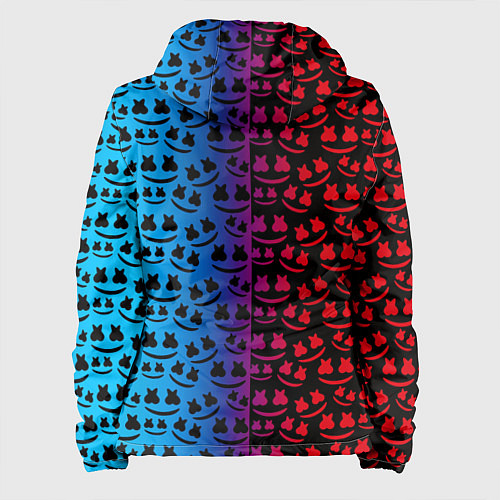 Женская куртка Marshmello gradient / 3D-Черный – фото 2