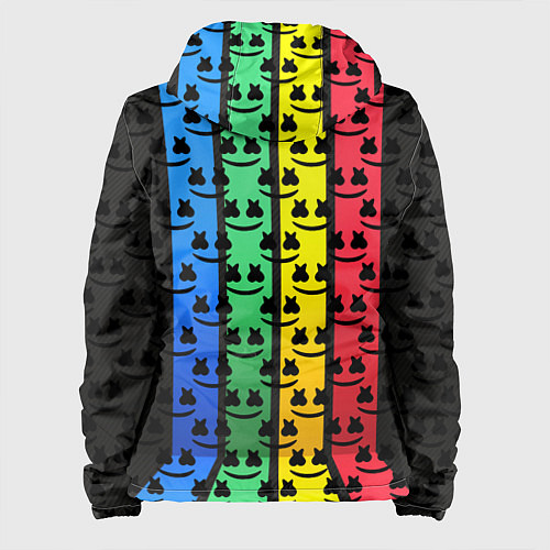 Женская куртка Marshmello neon music dj / 3D-Черный – фото 2