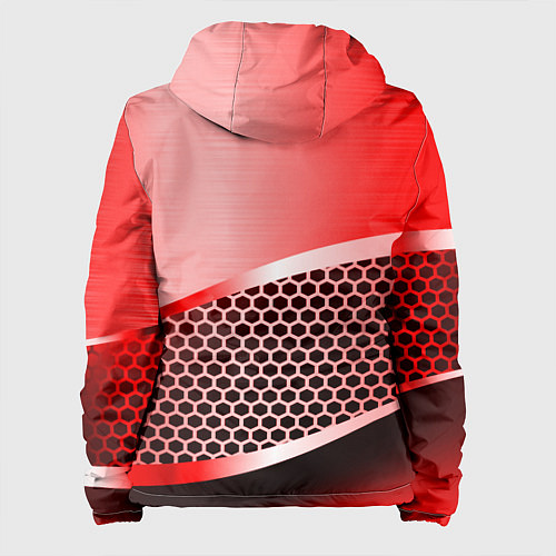 Женская куртка BMW carbon texture / 3D-Черный – фото 2