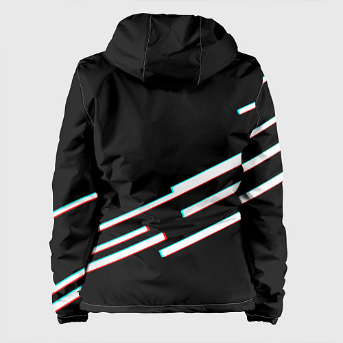 Женская куртка DOTA2 lines / 3D-Черный – фото 2