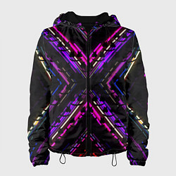 Женская куртка Marshmello geometry neon