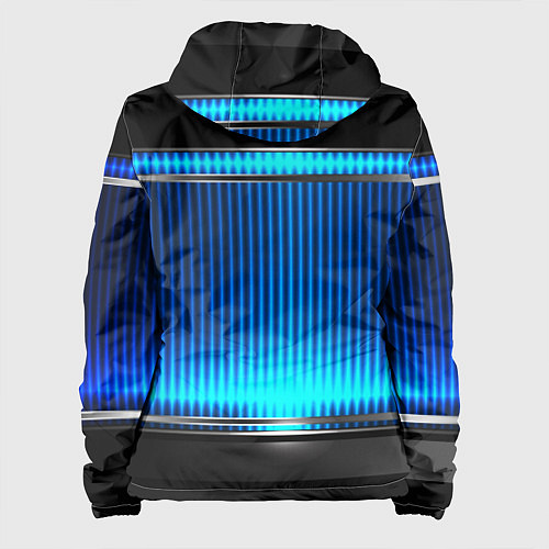 Женская куртка FIAT текстура авто / 3D-Черный – фото 2