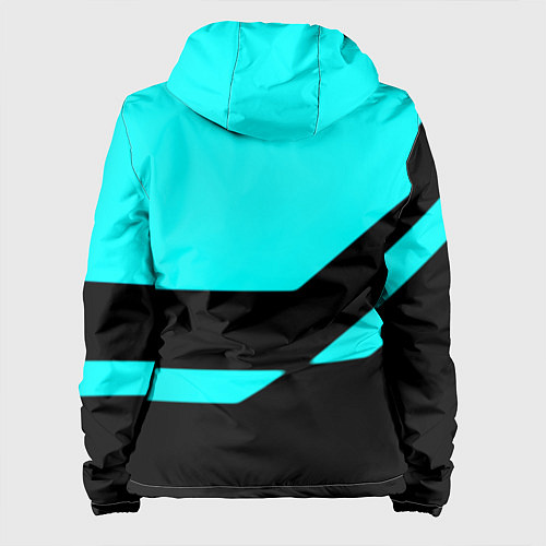 Женская куртка Ъуъ съука геометрия / 3D-Черный – фото 2