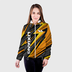 Куртка с капюшоном женская Lixiang- gold edition, цвет: 3D-белый — фото 2