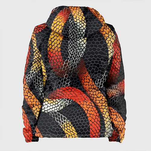 Женская куртка В змеях / 3D-Черный – фото 2