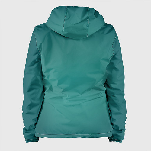 Женская куртка Мандариновый 2025 / 3D-Черный – фото 2