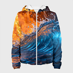 Женская куртка Волна и огонь