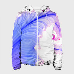 Женская куртка Узоры неон фрактал