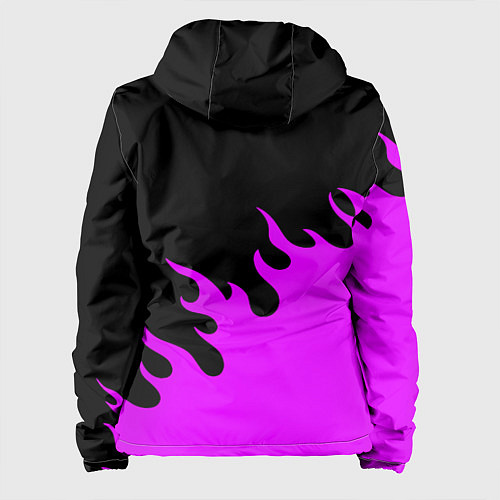 Женская куртка BMW flame / 3D-Черный – фото 2