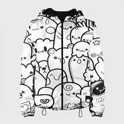 Женская куртка Doodle monsters