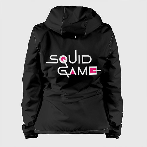 Женская куртка Персонажи в Sguid game / 3D-Черный – фото 2