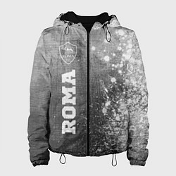 Куртка с капюшоном женская Roma - grey gradient по-вертикали, цвет: 3D-черный