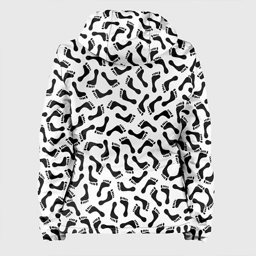 Женская куртка Следы / 3D-Черный – фото 2