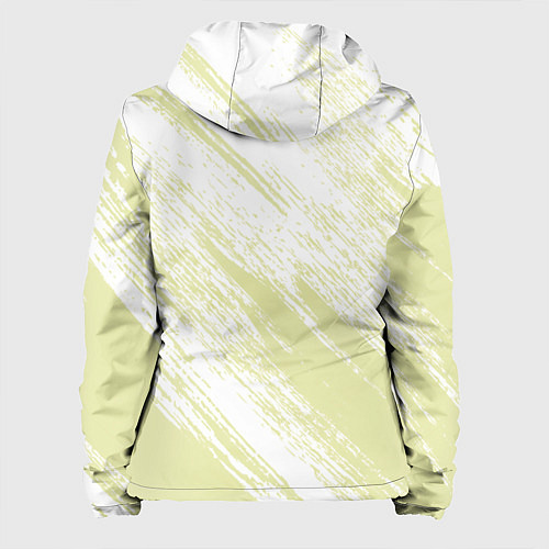 Женская куртка The color is white and yellow / 3D-Черный – фото 2