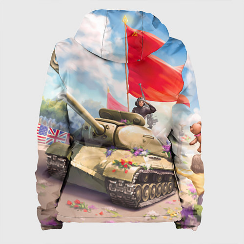 Женская куртка Русский танк / 3D-Черный – фото 2