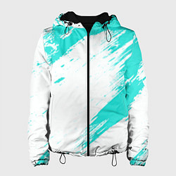 Женская куртка Color white light blue