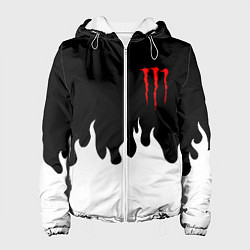 Женская куртка Monster energy red logo