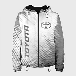 Женская куртка Toyota - white gradient вертикально