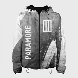 Женская куртка Paramore - grey gradient вертикально