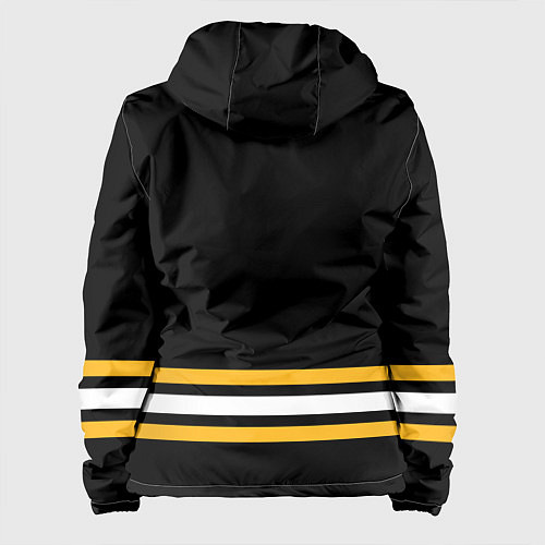 Женская куртка Бостон Брюинз хоккей / 3D-Черный – фото 2