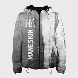 Куртка с капюшоном женская Maneskin - grey gradient по-вертикали, цвет: 3D-черный