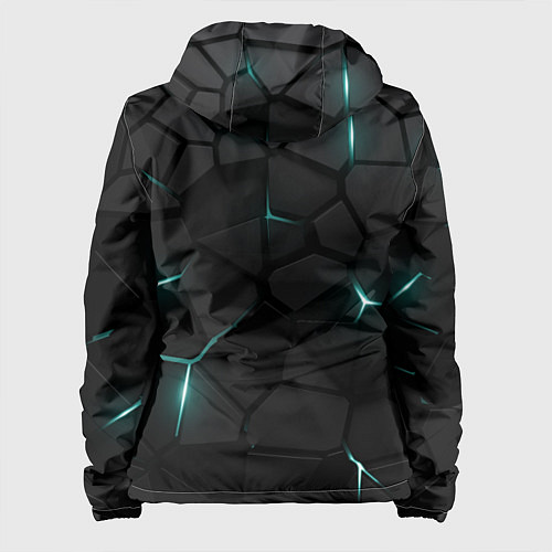 Женская куртка Анахайм Дакс - плиты с подсветкой / 3D-Черный – фото 2