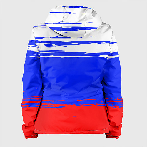 Женская куртка Патриот - флаг / 3D-Черный – фото 2