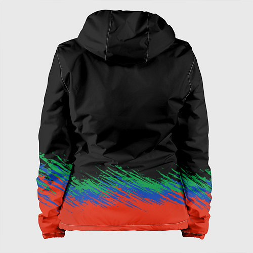 Женская куртка Dagestan / 3D-Черный – фото 2