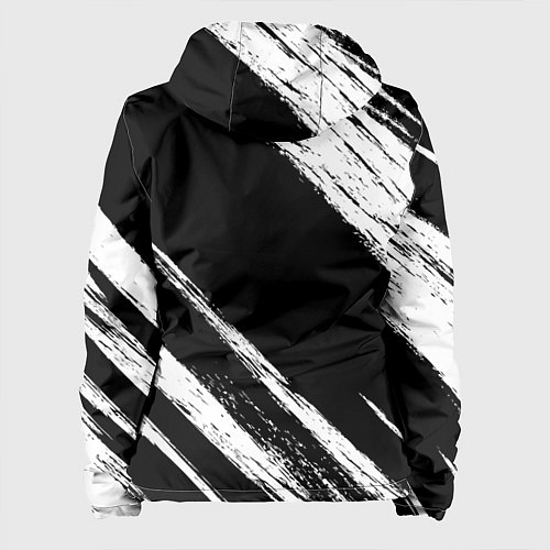 Женская куртка Дагестан - брызги / 3D-Черный – фото 2