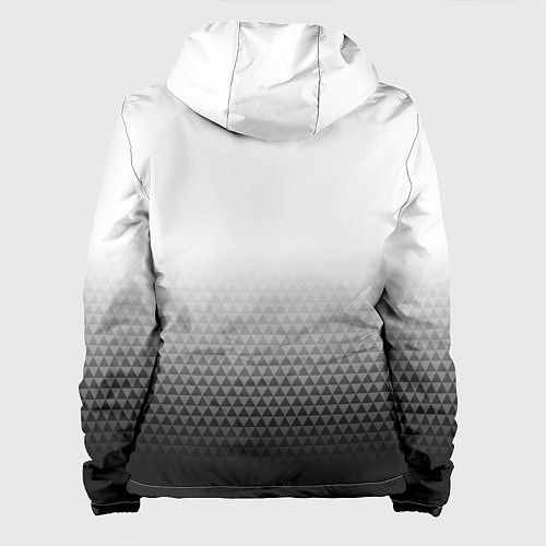 Женская куртка Нью Джерси Девилз - из белого в черный / 3D-Черный – фото 2