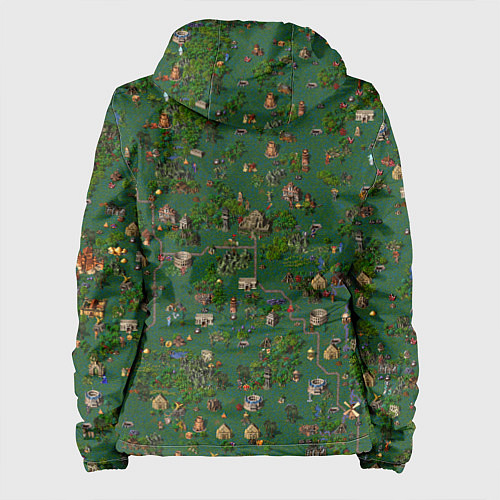 Женская куртка Земли Крепости - Герои 3 / 3D-Черный – фото 2