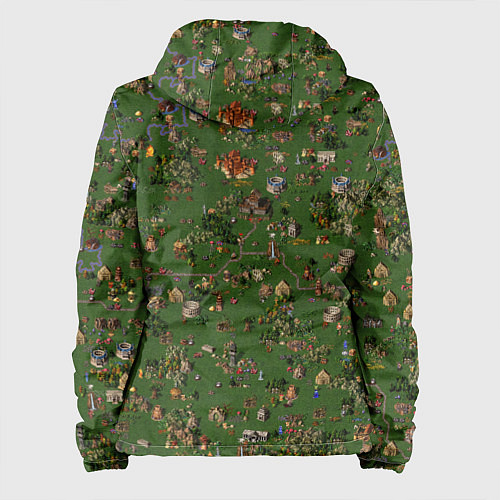 Женская куртка Земли Оплота - Герои 3 / 3D-Черный – фото 2