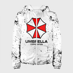 Куртка с капюшоном женская Umbrella - white dirt, цвет: 3D-белый
